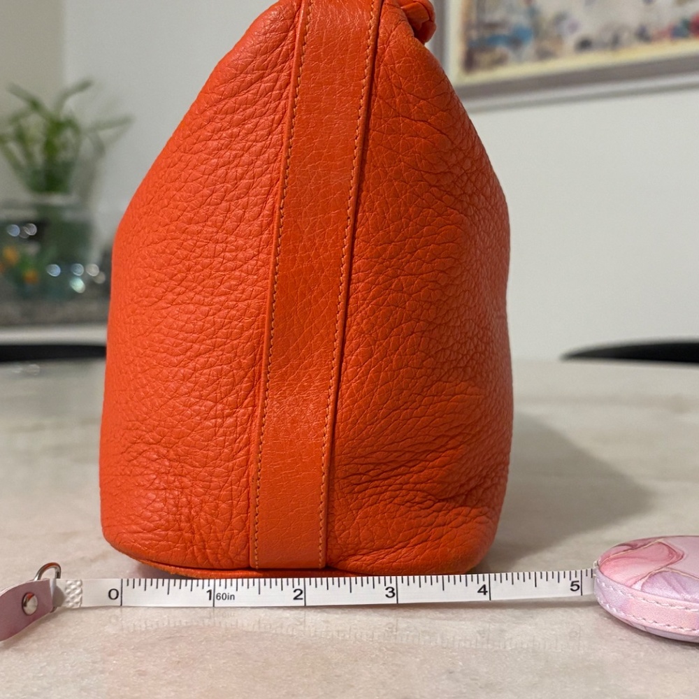 Bottega Veneta orange Cervo shoulder bag excellent - Picture 3 of 7
